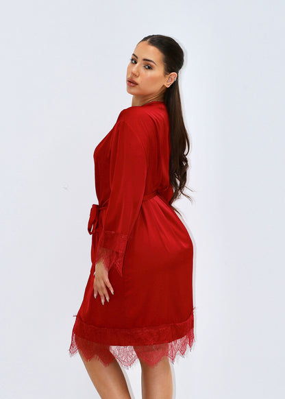 Red Satin Nighties 